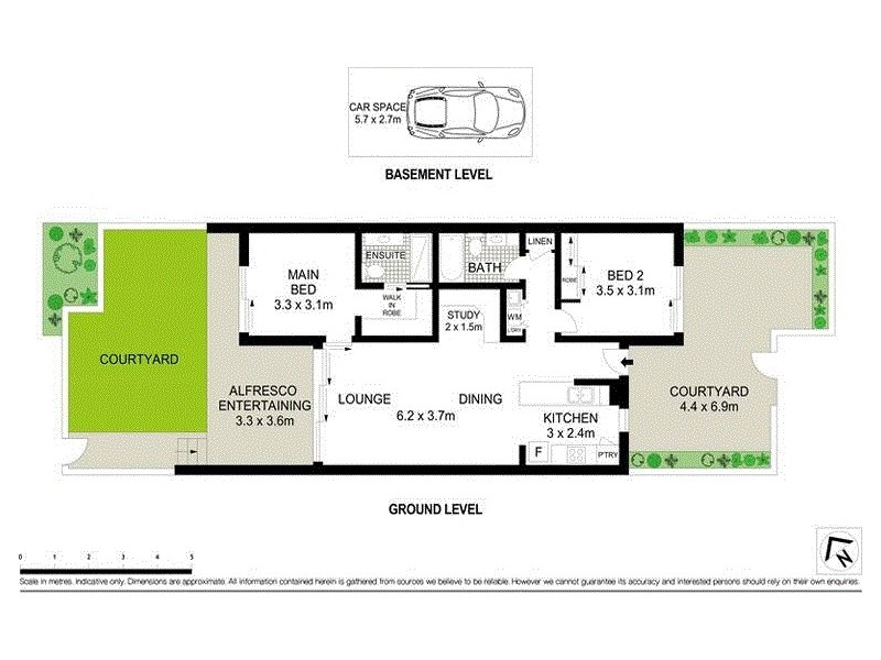 3/18 Riverbend Place, Bulimba QLD 4171 Floorplan