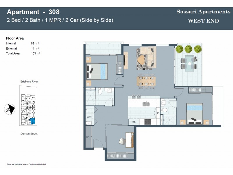 25 Duncan Street, West End QLD 4101 Floorplan