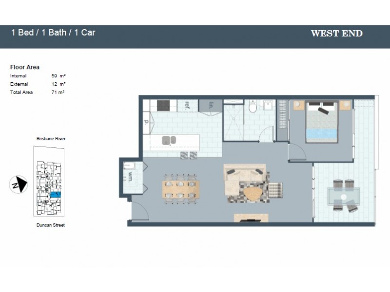 25 Duncan Street, West End QLD 4101 Floorplan