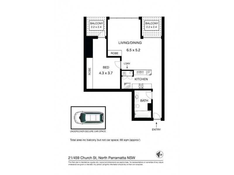 459-463 Church Street, Parramatta NSW 2150 Floorplan