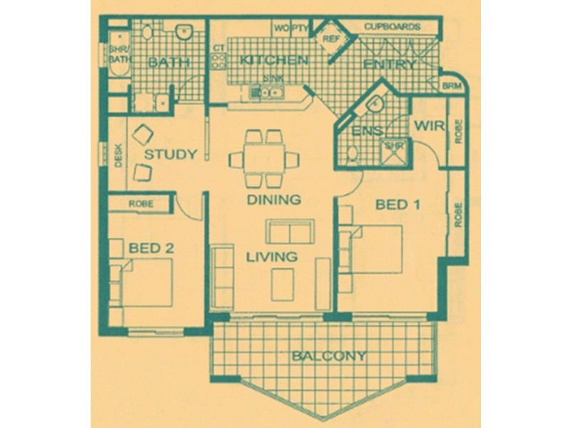 19 Dixon Street, New Farm QLD 4005 Floorplan