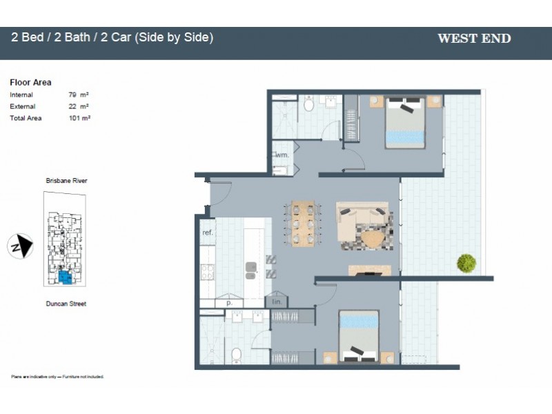 25 Duncan Street, West End QLD 4101 Floorplan
