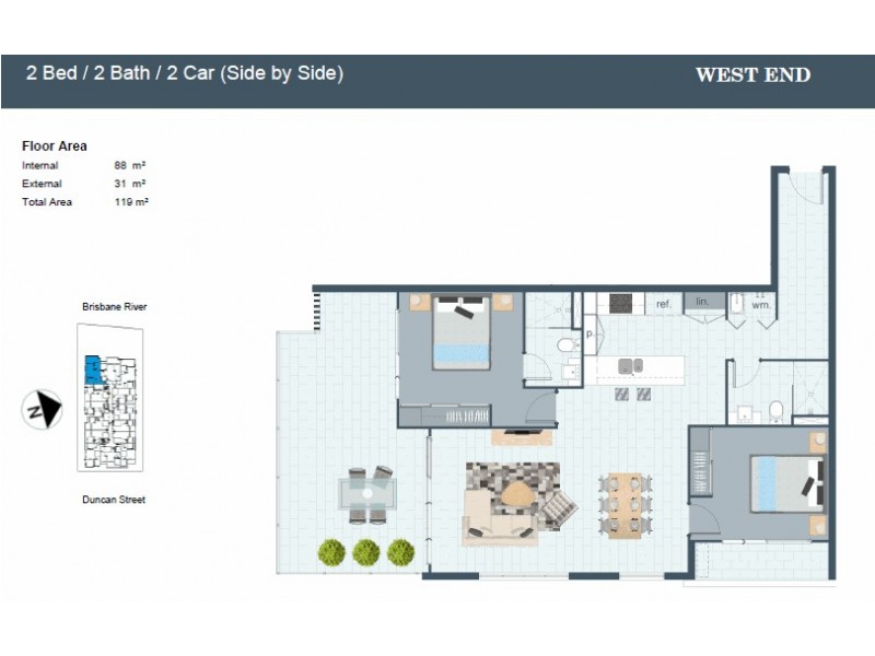 25 Duncan Street, West End QLD 4101 Floorplan