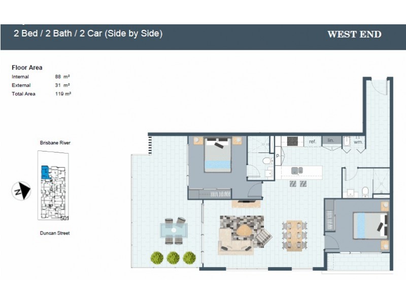 25 Duncan Street, West End QLD 4101 Floorplan