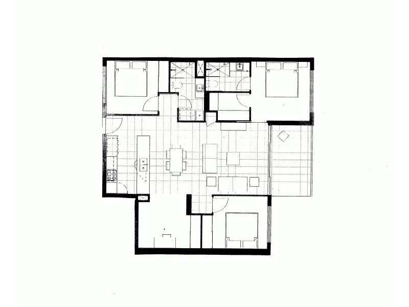 Unit 4207/1-7 Waterford Court, Bundall QLD 4217 Floorplan