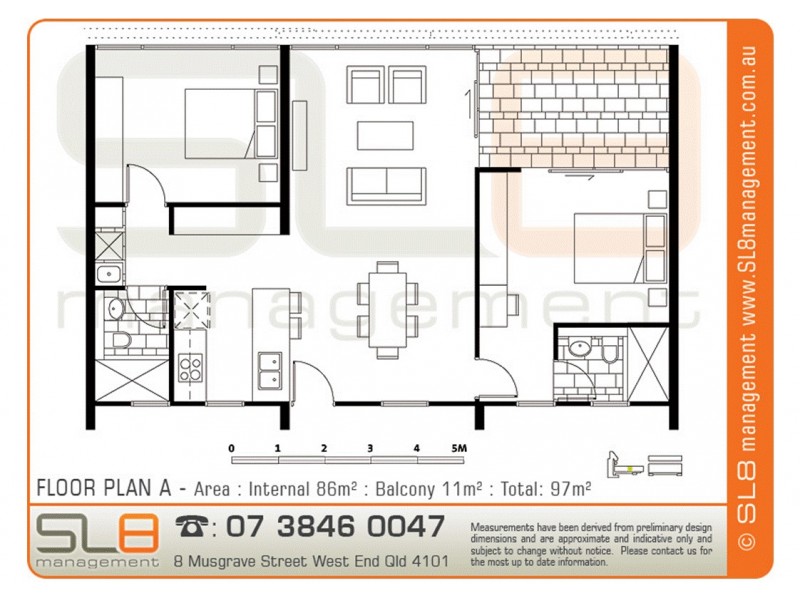 8 Musgrave Street, West End QLD 4101 Floorplan
