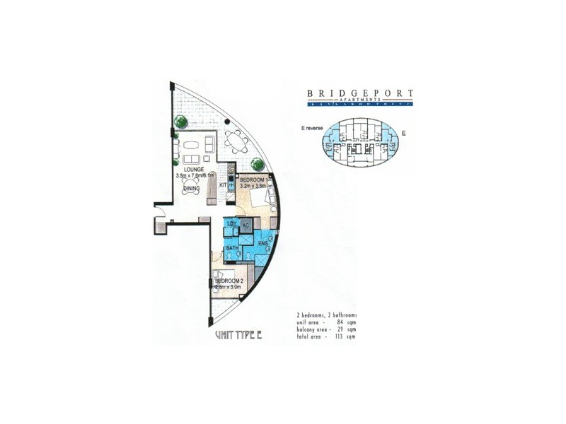 321 Main Street, Kangaroo Point QLD 4169 Floorplan