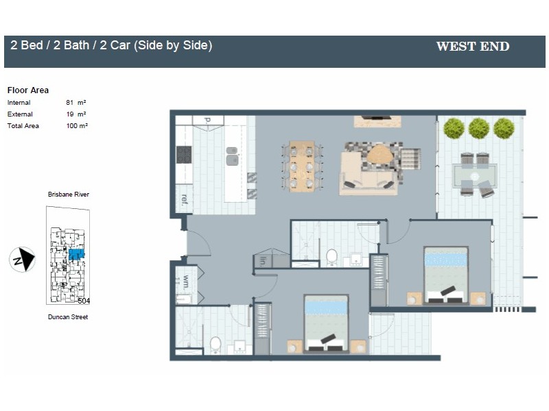 25 Duncan Street, West End QLD 4101 Floorplan