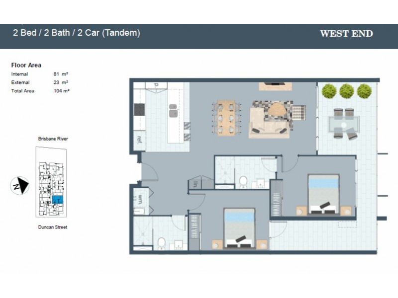 25 Duncan Street, West End QLD 4101 Floorplan