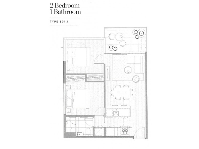 130 Dudley Street, West Melbourne VIC 3003 Floorplan