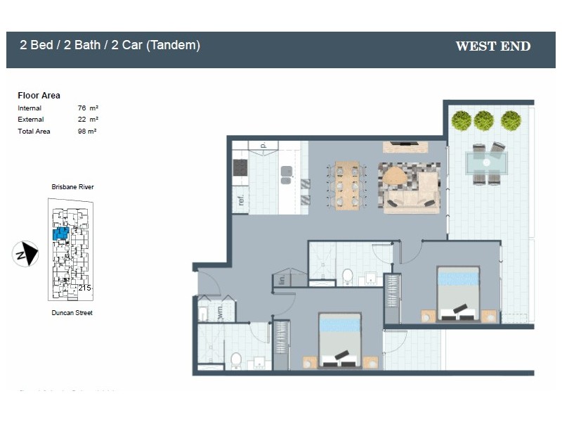 25 Duncan Street, West End QLD 4101 Floorplan