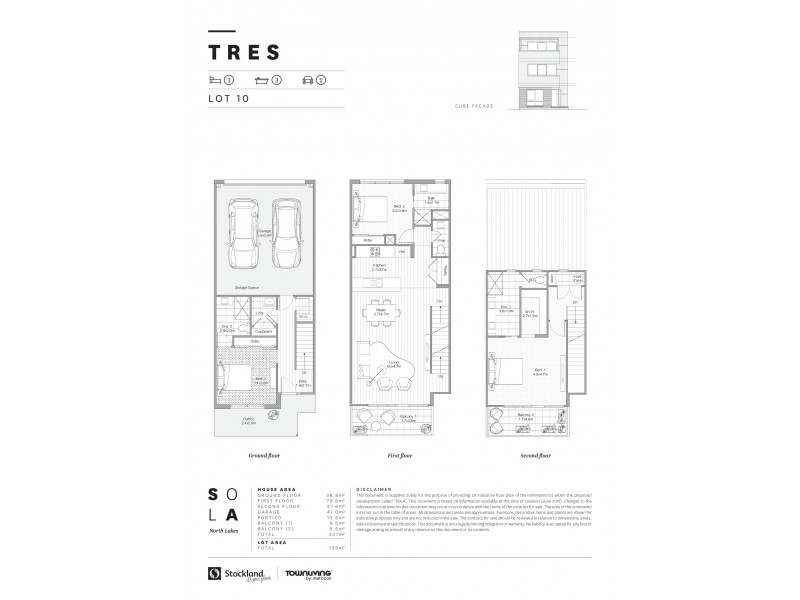 12/25 The Corso, North Lakes QLD 4509 Floorplan