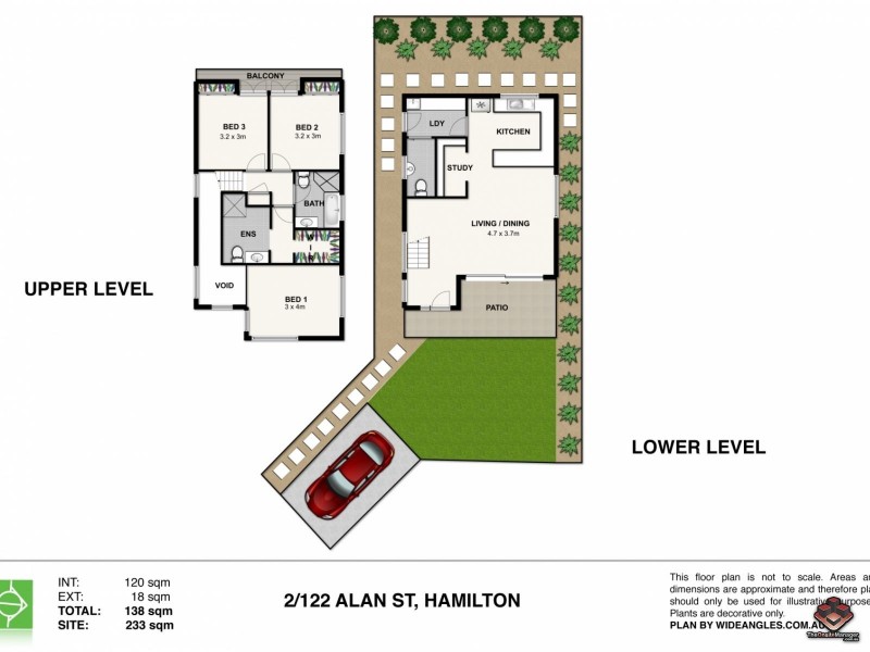 2/122 Allen Street, Hamilton QLD 4007
