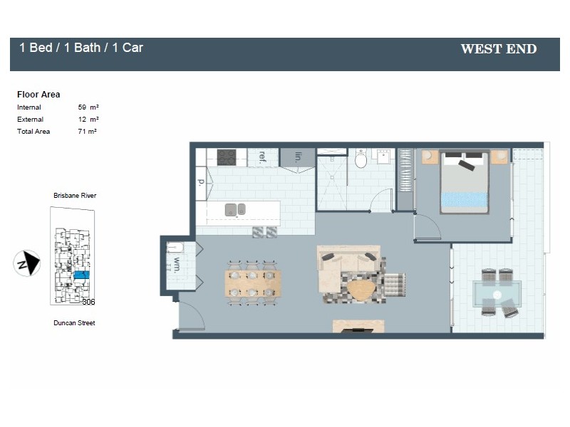 25 Duncan Street, West End QLD 4101 Floorplan