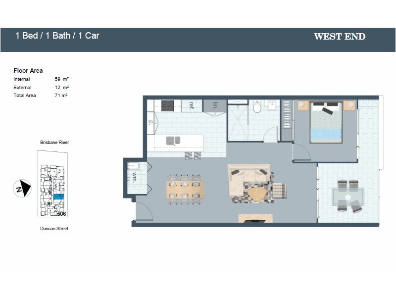 25 Duncan Street, West End QLD 4101 Floorplan