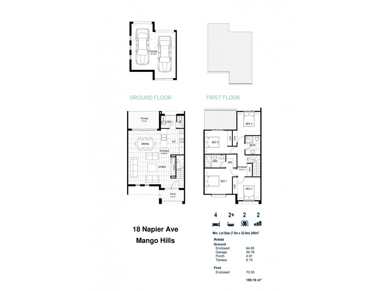 18 Napier Avenue, Mango Hill QLD 4509 Floorplan