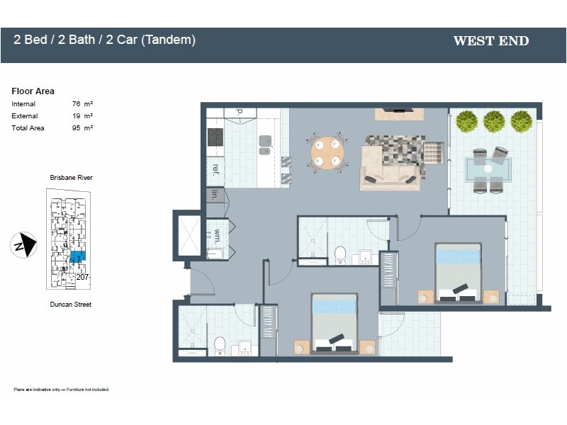 25 Duncan Street, West End QLD 4101 Floorplan