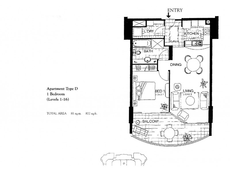 32 Macrossan Street, Brisbane City QLD 4000 Floorplan