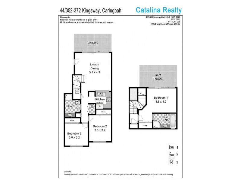 352 Kingsway, Caringbah NSW 2229 Floorplan