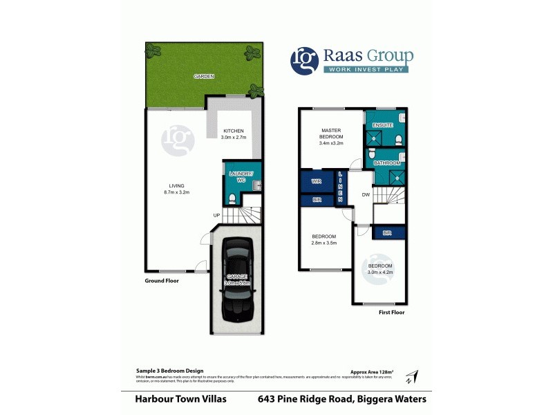 80/643 Pine Ridge Road, Biggera Waters QLD 4216 Floorplan