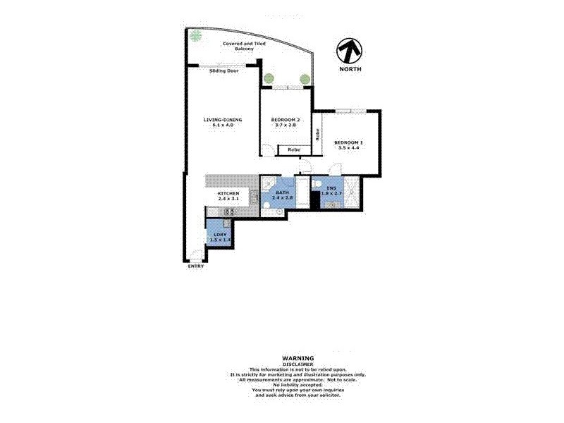 201/2-10 Orara Street, Waitara NSW 2077 Floorplan
