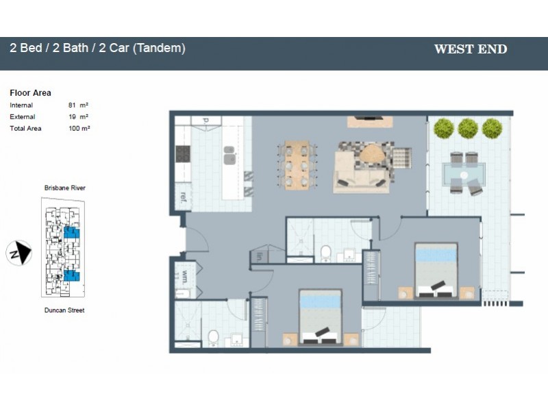25 Duncan Street, West End QLD 4101 Floorplan