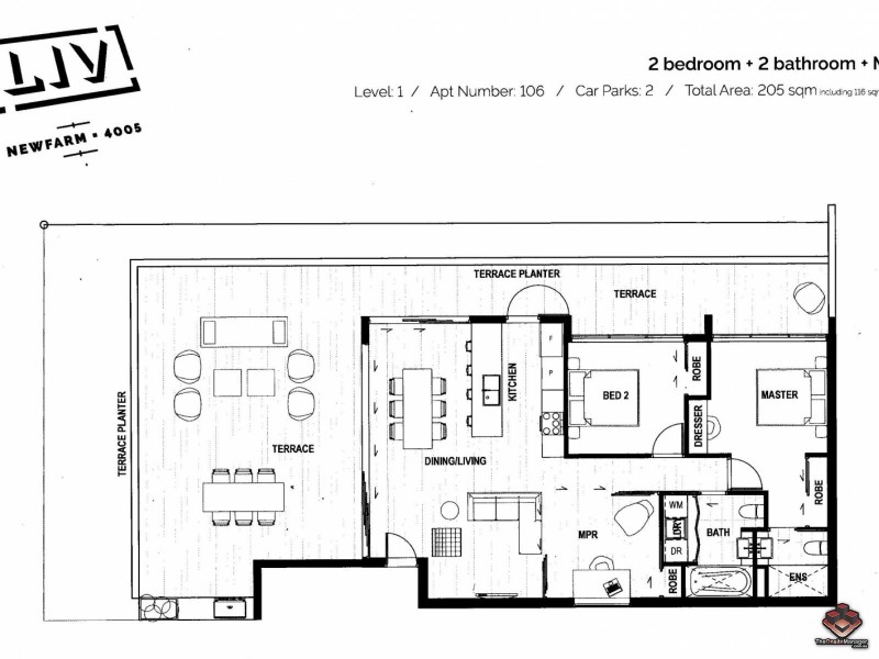 106/116 Annie Street, New Farm QLD 4005
