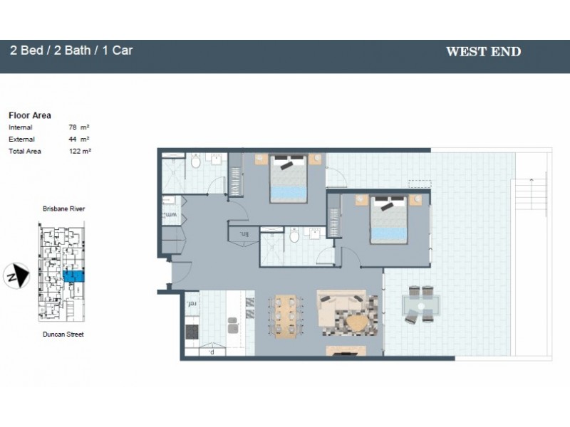 25 Duncan Street, West End QLD 4101 Floorplan