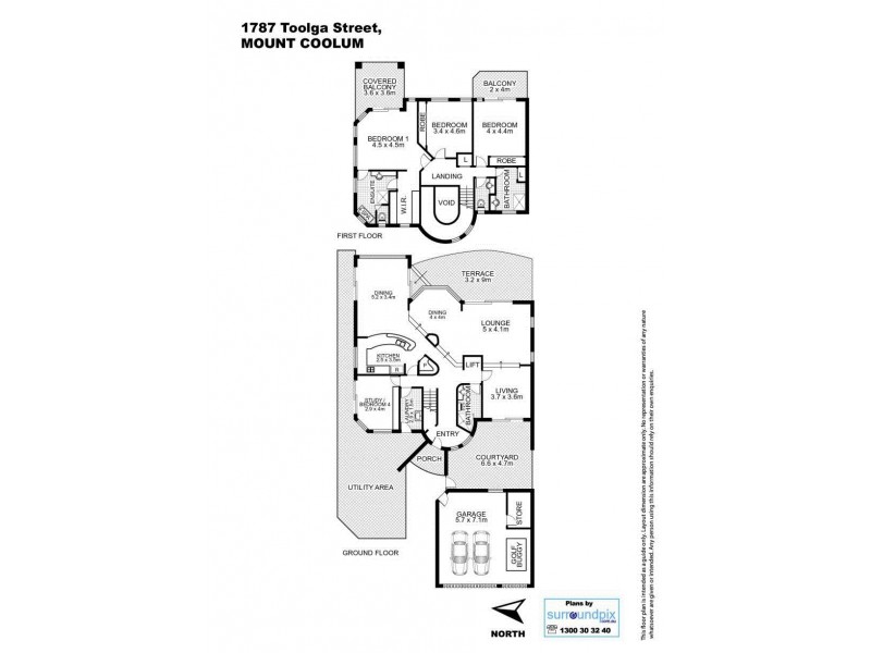 87 Toolga Street, Mount Coolum QLD 4573 Floorplan