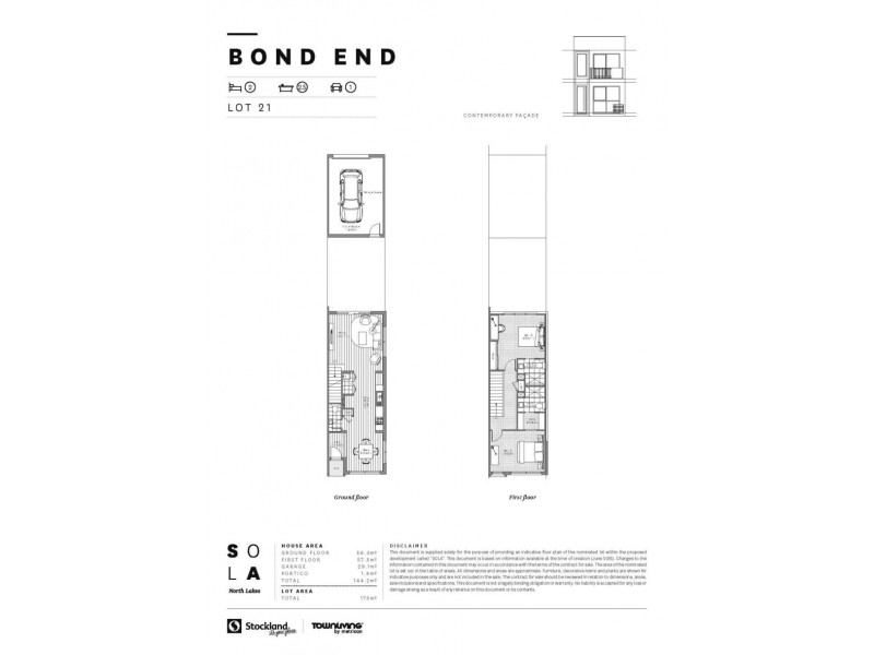 43/25 The Corso, North Lakes QLD 4509 Floorplan