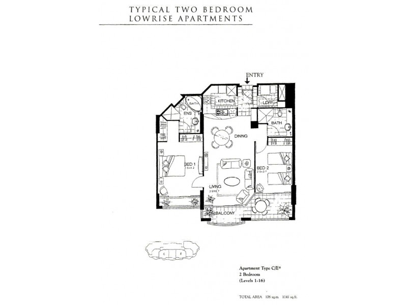 32 Macrossan Street, Brisbane City QLD 4000 Floorplan