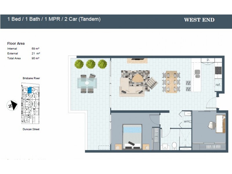 25 Duncan Street, West End QLD 4101 Floorplan