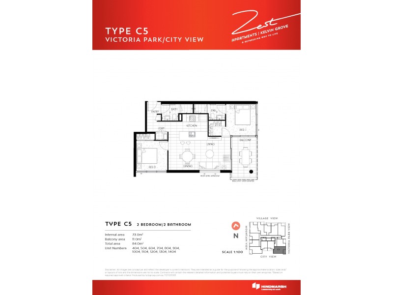Kelvin Grove QLD 4059 Floorplan