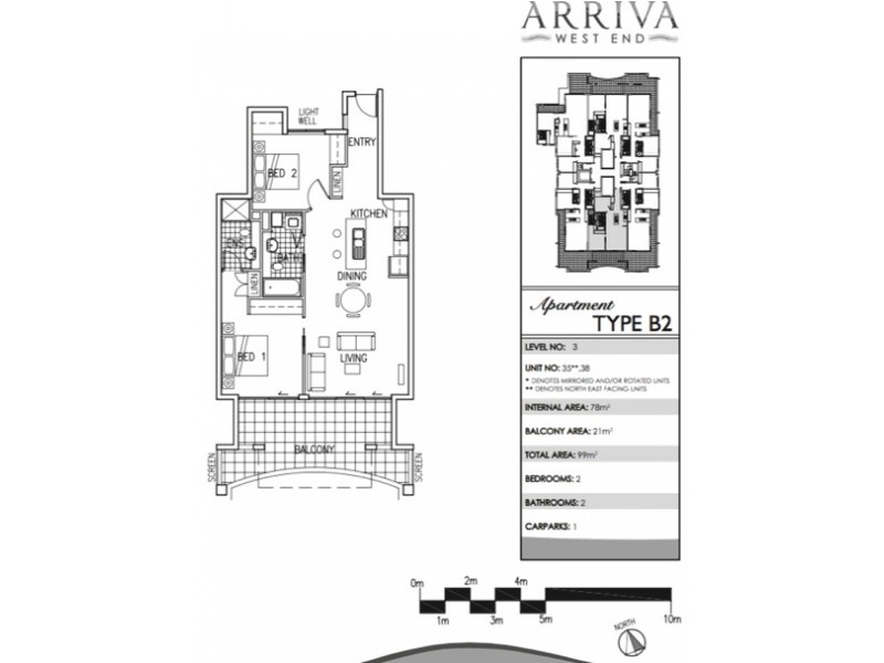 38/28 Ferry Road, West End QLD 4101 Floorplan