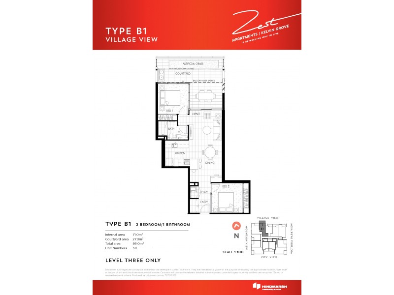 Kelvin Grove QLD 4059 Floorplan
