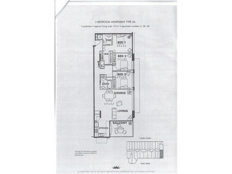 86-124 Ogden Street, Townsville City QLD 4810 Floorplan