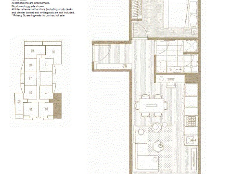 130 Dudley Street, West Melbourne VIC 3003 Floorplan