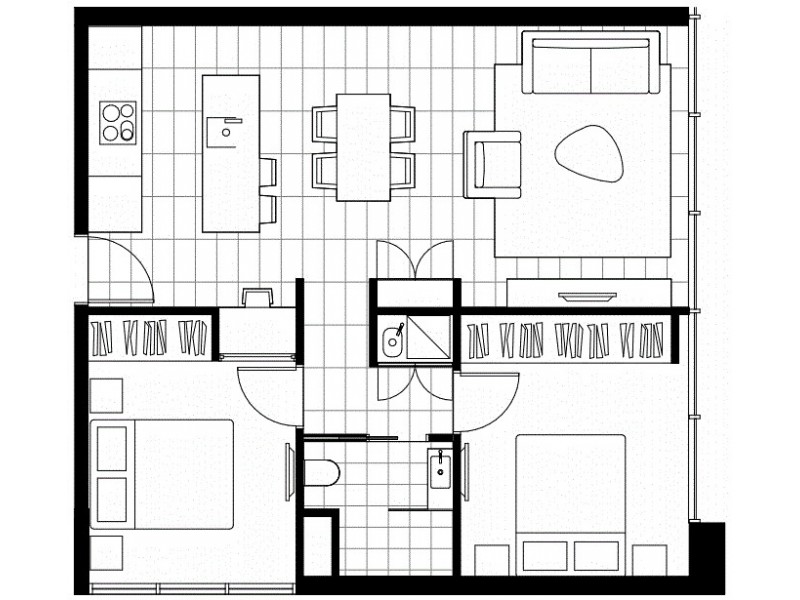855 Stanley Street, Woolloongabba QLD 4102 Floorplan