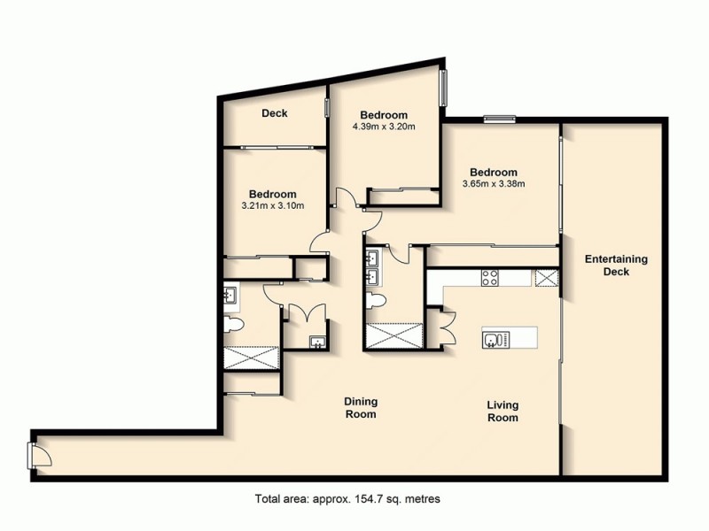 54/32 Agnes Street, Albion QLD 4010 Floorplan