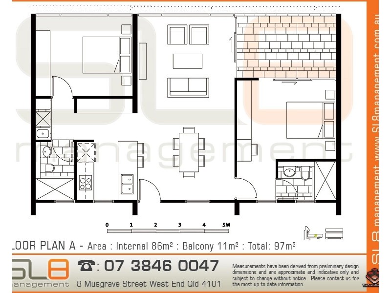 YL6/8 Musgrave Street, West End QLD 4101