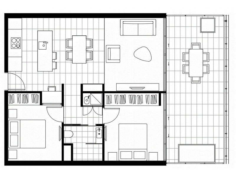 855 Stanley Street, Woolloongabba QLD 4102 Floorplan