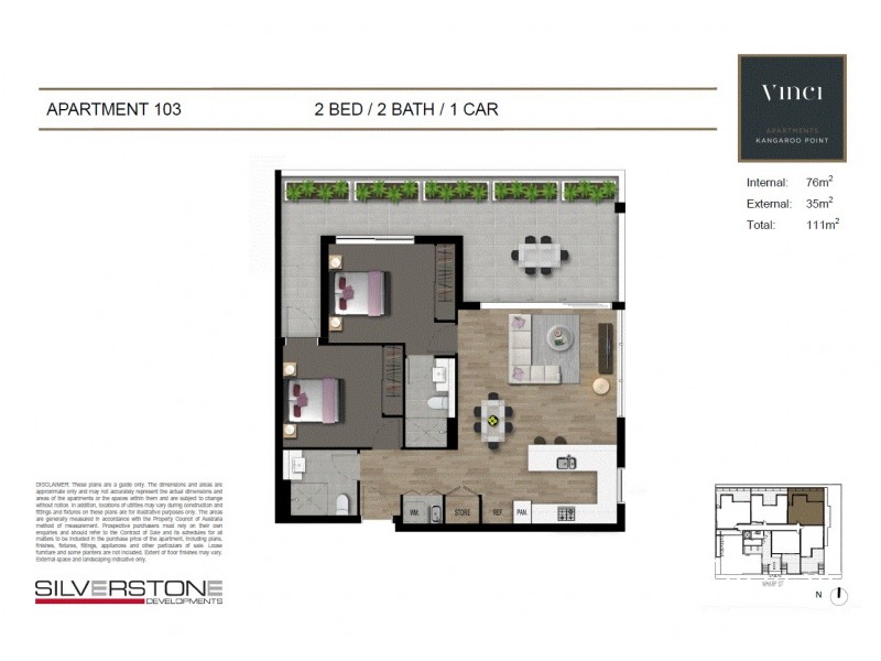 28 Wharf Street, Kangaroo Point QLD 4169 Floorplan