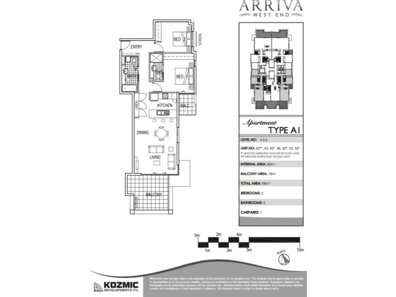 45/28 Ferry Road, West End QLD 4101 Floorplan