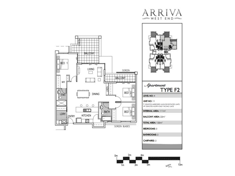 11/28 Ferry Road, West End QLD 4101 Floorplan