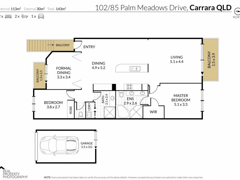 102 Palm Meadows Drive, Carrara QLD 4211