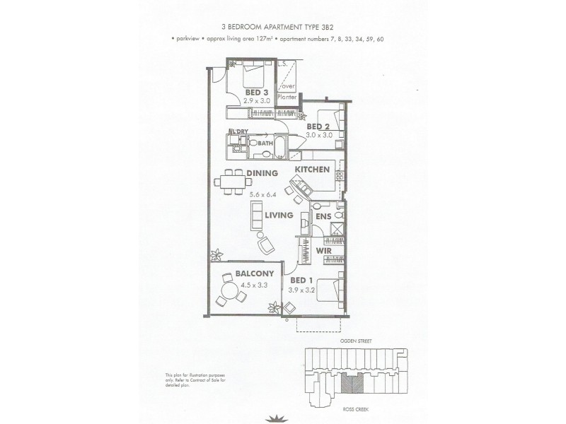 86-124 Ogden Street, Townsville City QLD 4810 Floorplan