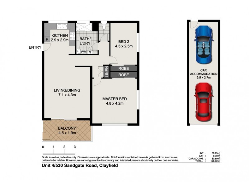 4/530 Sandgate Road, Clayfield QLD 4011 Floorplan