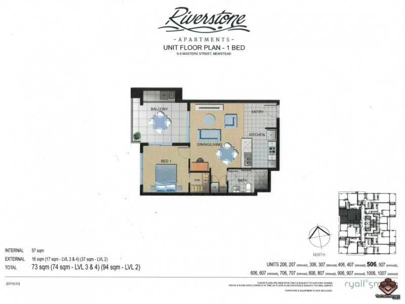 306/ 8 Masters Street, Newstead QLD 4006