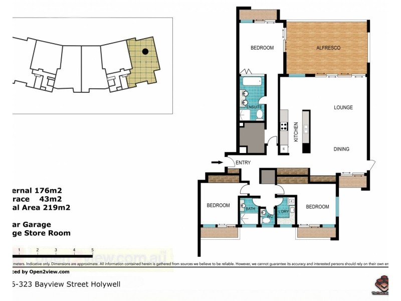 4306/323 Bayview Street, Hollywell QLD 4216