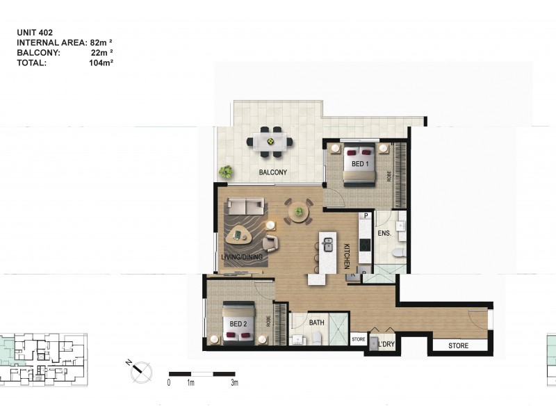 78 Berwick Street, Fortitude Valley QLD 4006 Floorplan